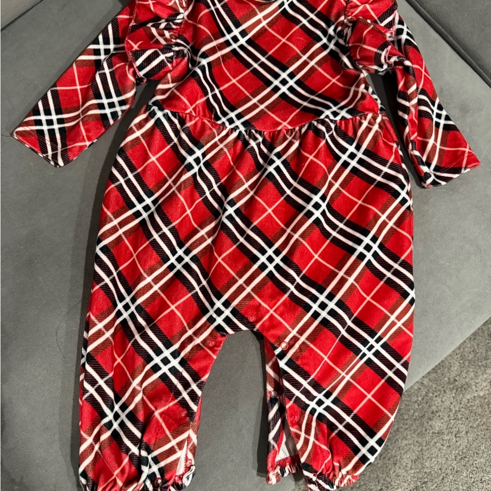 Plaid Red Kids Pajamas